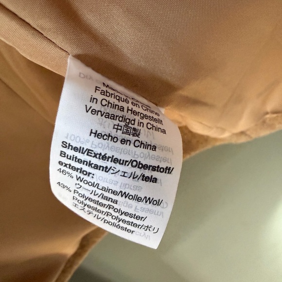 Elegant Tan J Crew Mercantile Women's Coat - Picture 3 of 6